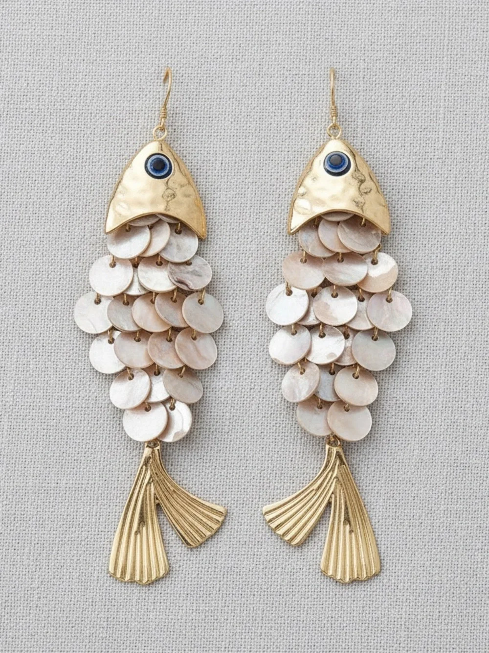 Vintage Inspired Fish Earrings